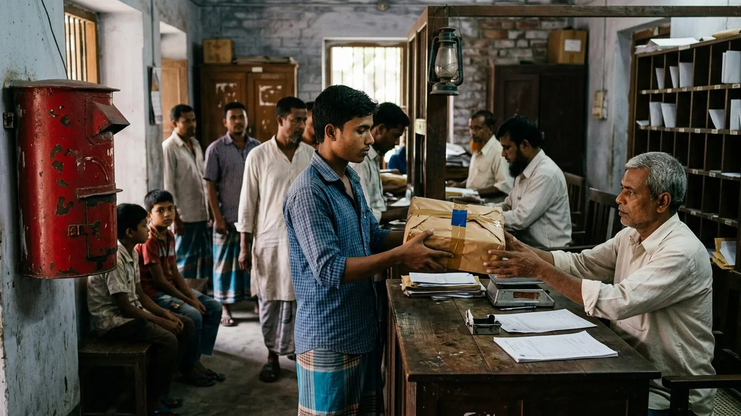 কুরিয়ার যায় না এমন গ্রামে অর্ডার? পোস্ট অফিসে পার্সেল পাঠানোর নিয়ম