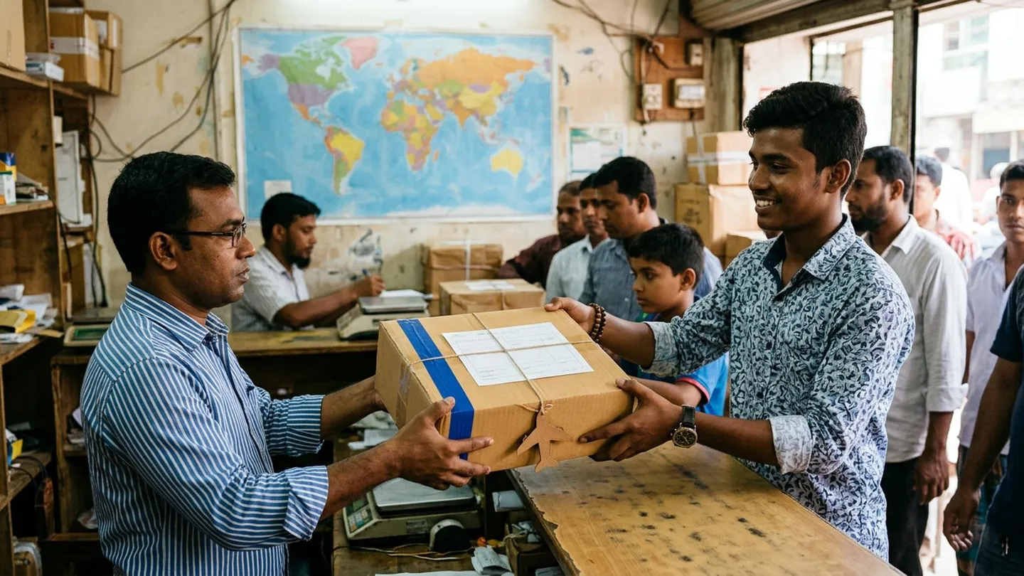প্রবাসী কাস্টমার মাল চান? বিদেশে কুরিয়ার পাঠানোর নিয়ম আর খরচ
